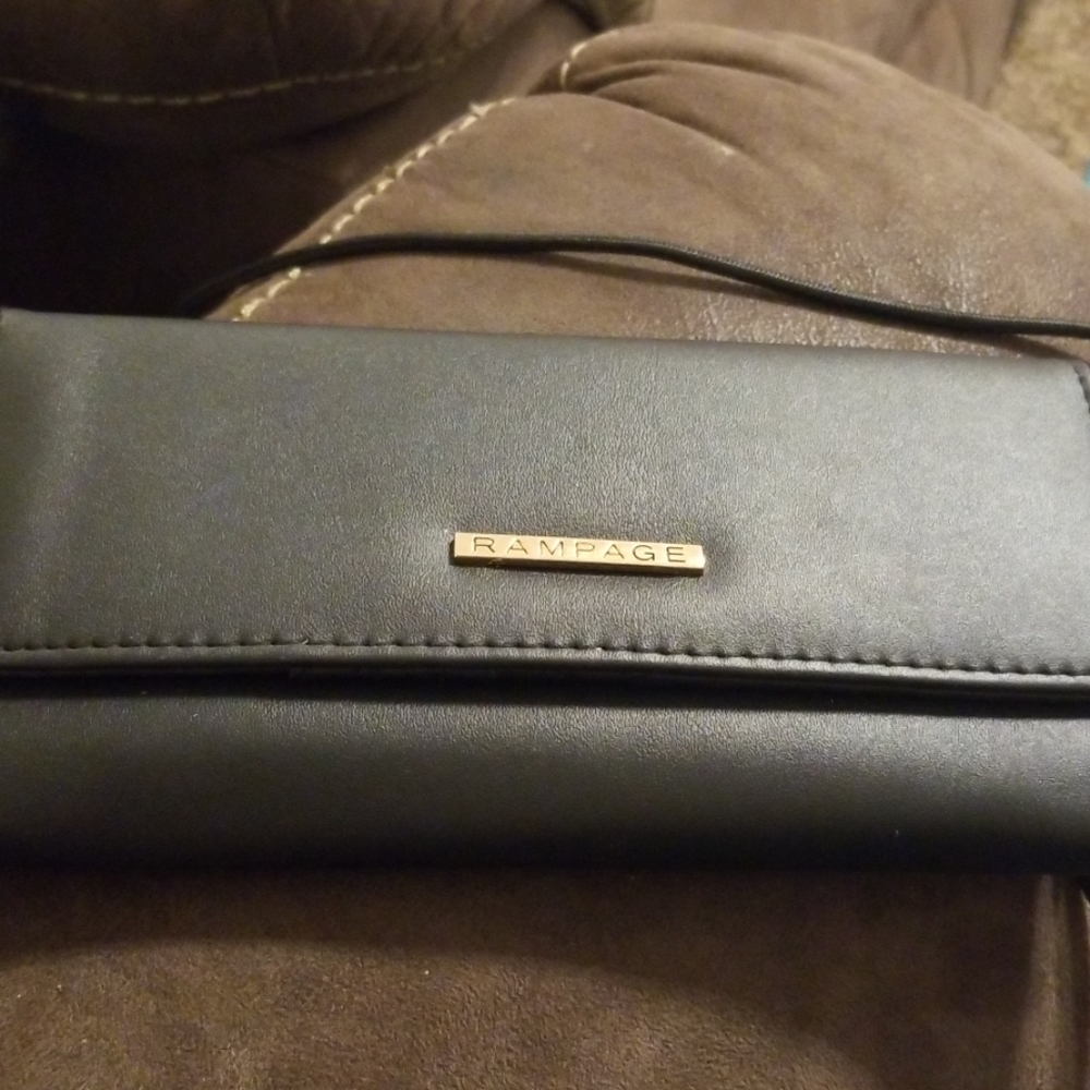 Rampage  Black Wallet NWT